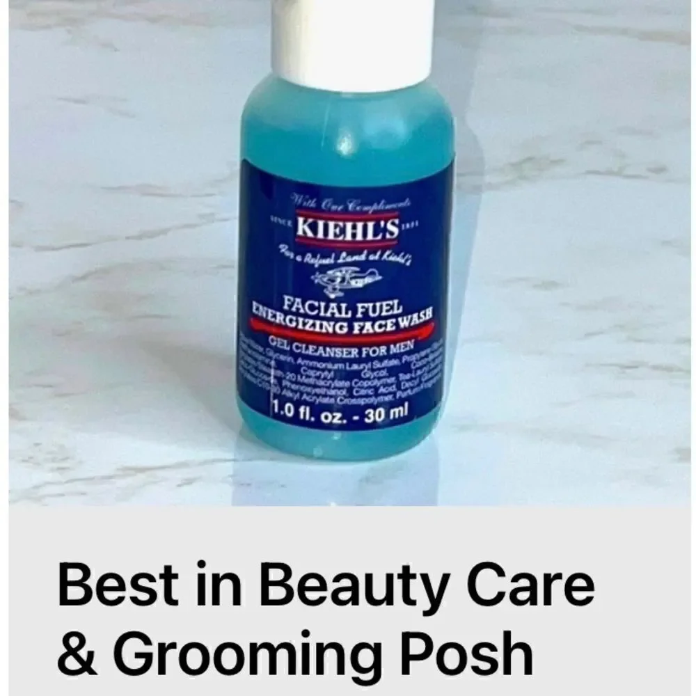 🌟$10 KIEHL'S FACIAL FUEL ENERGIZING FACE WASH GEL CLEANSER FOR MEN